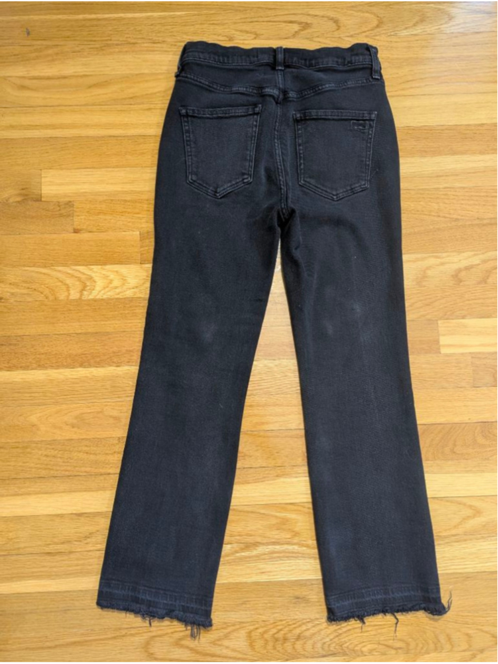 AYR The Rocker Black Ankle Cropped Jeans Size 28 - Picture 4 of 14
